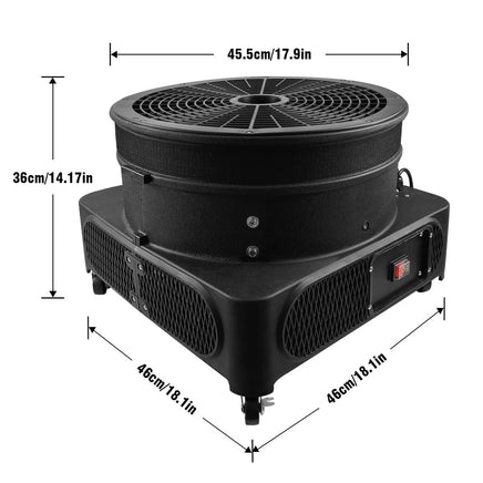 1 HP Inflatable Tube Man 750W Air Blower Fan (18''Diameter) - goodeny