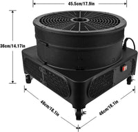 1.5HP Air Blower 1100W for Inflatables (18''Diameter)For 15FT/20FT Inflatable Tube Man - goodeny
