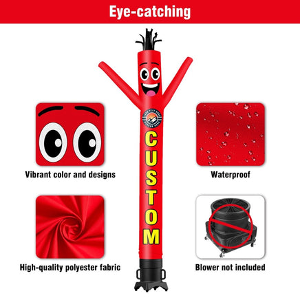 20FT Tall Custom Inflatable Tube Man(Blower Not Included) - goodeny