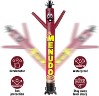 20FT Tall Menudo Waving Inflatable Tube Man(Blower Not Included) - goodeny