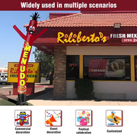 20FT Tall Menudo Waving Inflatable Tube Man(Blower Not Included) - goodeny
