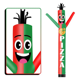 20FT Tall Pizza 01 Waving Inflatable Tube Man(Blower Not Included) - goodeny