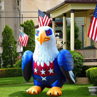 4th of July Bald Eagle LED Inflatable Yard decorations - goodeny