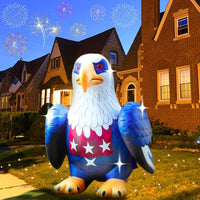 4th of July Bald Eagle LED Inflatable Yard decorations - goodeny