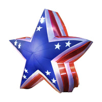 5.4FT 4th of July USA Star Inflatable Decoration with LED Lights - goodeny