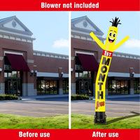 6 10 15 20FT Tall 1st Month Free Waving Inflatable Tube Man(Blower Not Included) - goodeny