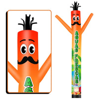6 10 15 20FT Tall Aguas Frescas Waving Inflatable Tube Man(Blower Not Included) - goodeny