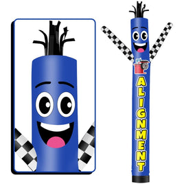 6 10 15 20FT Tall Alignment Waving Inflatable Tube Man(Blower Not Included) - goodeny