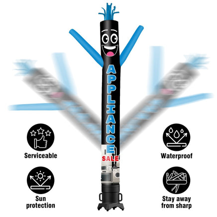 6 10 15 20FT Tall Appliance Sale Waving Inflatable Tube Man(Blower Not Included) - goodeny