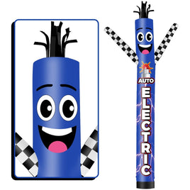 6 10 15 20FT Tall Auto Electric Waving Inflatable Tube Man(Blower Not Included) - goodeny