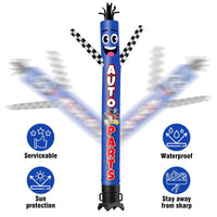 6 10 15 20FT Tall Auto Parts Waving Inflatable Tube Man(Blower Not Included) - goodeny
