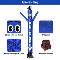 6 10 15 20FT Tall Auto Show Waving Inflatable Tube Man(Blower Not Included) - goodeny