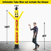 6 10 15 20FT Tall Auto Show Waving Inflatable Tube Man(Blower Not Included) - goodeny