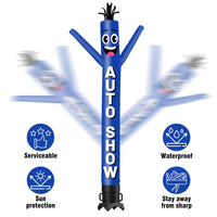 6 10 15 20FT Tall Auto Show Waving Inflatable Tube Man(Blower Not Included) - goodeny