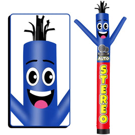 6 10 15 20FT Tall Auto Stereo Waving Inflatable Tube Man(Blower Not Included) - goodeny