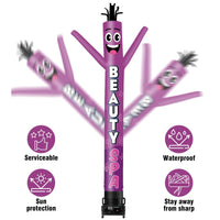 6 10 15 20FT Tall Beauty Spa Waving Inflatable Tube Man(Blower Not Included) - goodeny