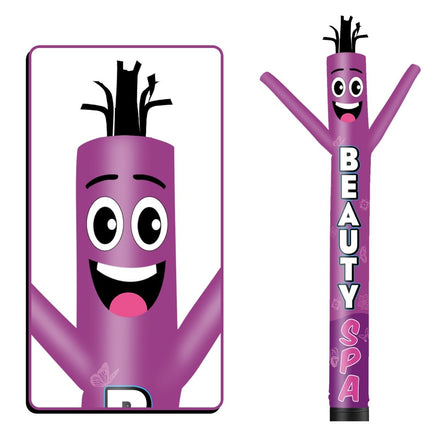 6 10 15 20FT Tall Beauty Spa Waving Inflatable Tube Man(Blower Not Included) - goodeny