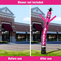 6 10 15 20FT Tall Beauty Supply Waving Inflatable Tube Man(Blower Not Included) - goodeny