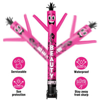 6 10 15 20FT Tall Beauty Supply Waving Inflatable Tube Man(Blower Not Included) - goodeny