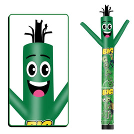 6 10 15 20FT Tall Big Goals Big Fun Waving Inflatable Tube Man(Blower Not Included) - goodeny