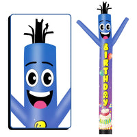 6 10 15 20FT Tall Birthday Waving Inflatable Tube Man(Blower Not Included) - goodeny