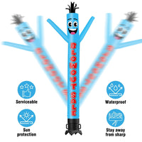 6 10 15 20FT Tall Blowout Sale Waving Inflatable Tube Man(Blower Not Included) - goodeny
