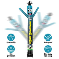 6 10 15 20FT Tall Bring Stadium Home Waving Inflatable Tube Man(Blower Not Included) - goodeny