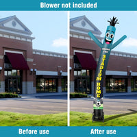 6 10 15 20FT Tall Bring Stadium Home Waving Inflatable Tube Man(Blower Not Included) - goodeny