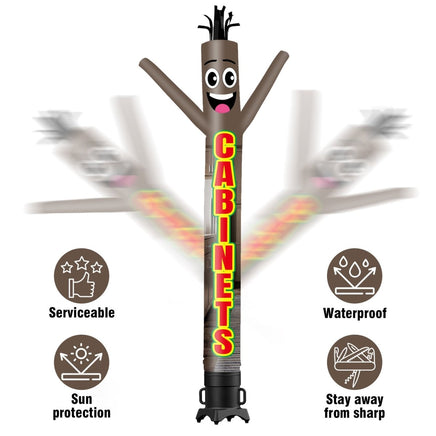 6 10 15 20FT Tall Cabinets Waving Inflatable Tube Man(Blower Not Included) - goodeny