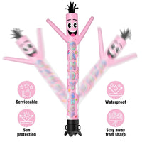 6 10 15 20FT Tall Candy Shop Waving Inflatable Tube Man(Blower Not Included) - goodeny