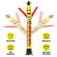 6 10 15 20FT Tall Carpet Sale Waving Inflatable Tube Man(Blower Not Included) - goodeny