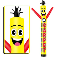 6 10 15 20FT Tall Carpet Sale Waving Inflatable Tube Man(Blower Not Included) - goodeny