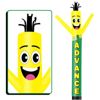 6 10 15 20FT Tall Cash Waving Inflatable Tube Man(Blower Not Included) - goodeny