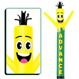 6 10 15 20FT Tall Cash Waving Inflatable Tube Man(Blower Not Included) - goodeny