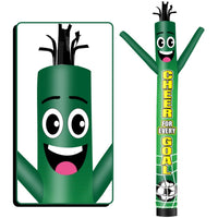 6 10 15 20FT Tall Cheer For Every Goal Waving Inflatable Tube Man(Blower Not Included) - goodeny