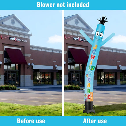 6 10 15 20FT Tall Child Care Waving Inflatable Tube Man(Blower Not Included) - goodeny