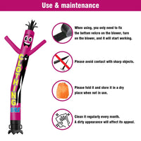 6 10 15 20FT Tall Clothing Sale Waving Inflatable Tube Man(Blower Not Included) - goodeny