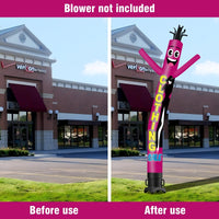 6 10 15 20FT Tall Clothing Sale Waving Inflatable Tube Man(Blower Not Included) - goodeny