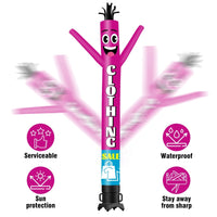 6 10 15 20FT Tall Clothing Sale2 Waving Inflatable Tube Man(Blower Not Included) - goodeny