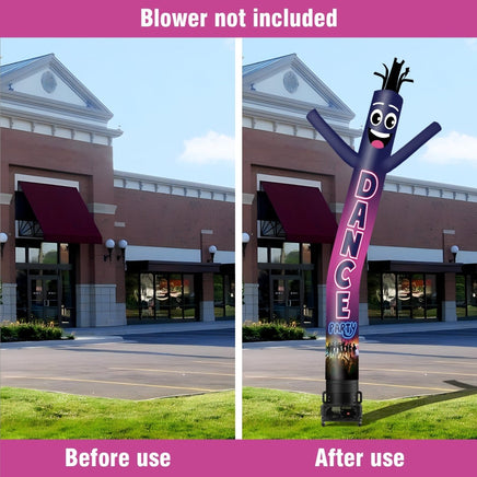 6 10 15 20FT Tall Dance Party Waving Inflatable Tube Man(Blower Not Included) - goodeny