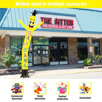 6 10 15 20FT Tall Day Care Waving Inflatable Tube Man(Blower Not Included) - goodeny