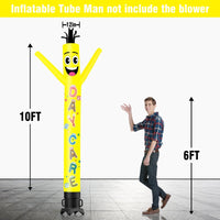 6 10 15 20FT Tall Day Care Waving Inflatable Tube Man(Blower Not Included) - goodeny