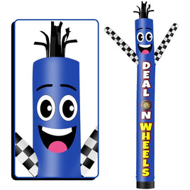 6 10 15 20FT Tall Deal On Wheels Waving Inflatable Tube Man(Blower Not Included) - goodeny
