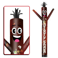 6 10 15 20FT Tall Dirty Soda Waving Inflatable Tube Man(Blower Not Included) - goodeny