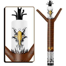 6 10 15 20FT Tall Eagle Waving Inflatable Tube Man(Blower Not Included) - goodeny