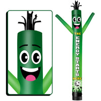 6 10 15 20FT Tall Energy Starts Here Waving Inflatable Tube Man(Blower Not Included) - goodeny