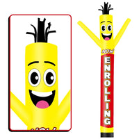 6 10 15 20FT Tall Enrolling Waving Inflatable Tube Man(Blower Not Included) - goodeny