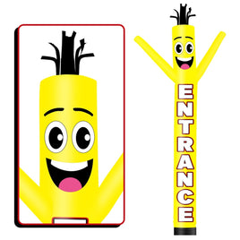 6 10 15 20FT Tall Entrance Waving Inflatable Tube Man(Blower Not Included) - goodeny