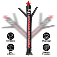 6 10 15 20FT Tall Fitness Equipment Waving Inflatable Tube Man(Blower Not Included) - goodeny