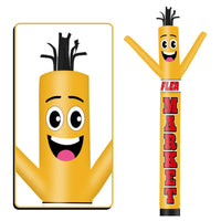6 10 15 20FT Tall Flea Market Waving Inflatable Tube Man(Blower Not Included) - goodeny